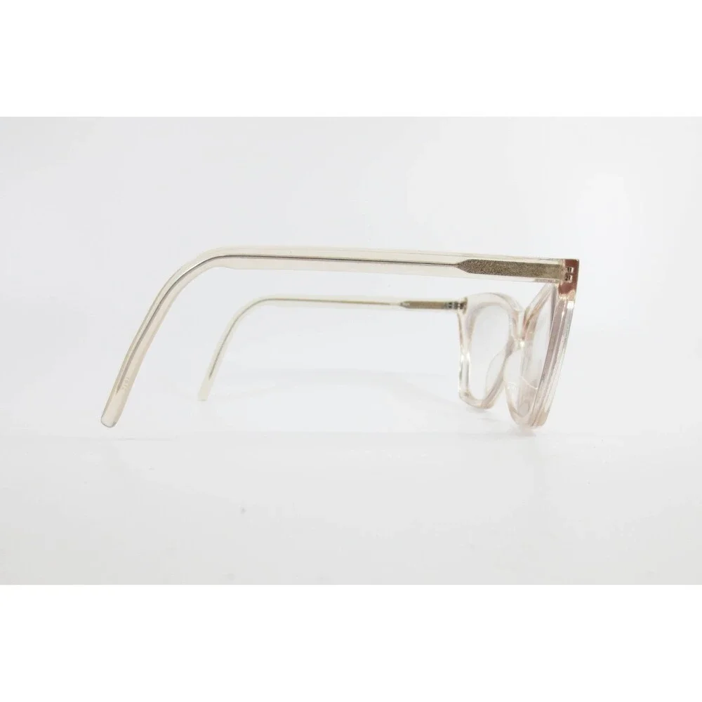 SAS 20214 Blush Clear Cat Eye Eyeglasses Frames 52-18-145 Womens Pink Glasses